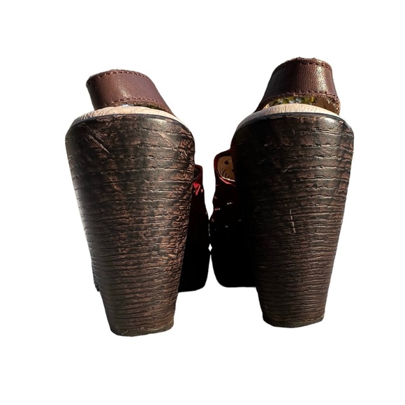 Jambu Women's Vera Wedge Pump, Red, Sz 7.5 - Picture 7 of 10